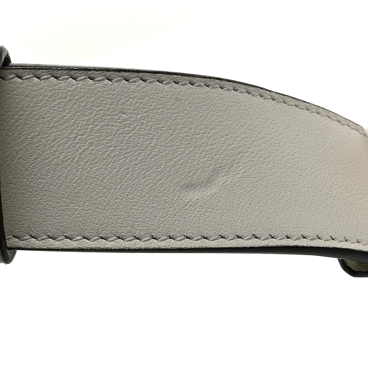 Calfskin Trapuntata Zumi 30mm Belt White 65 26