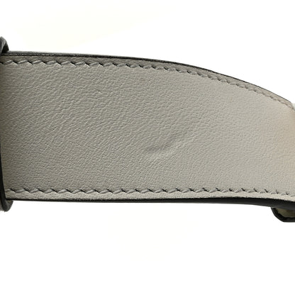 Gucci Calfskin Trapuntata Zumi 30mm Belt White 65 26 7 of 7