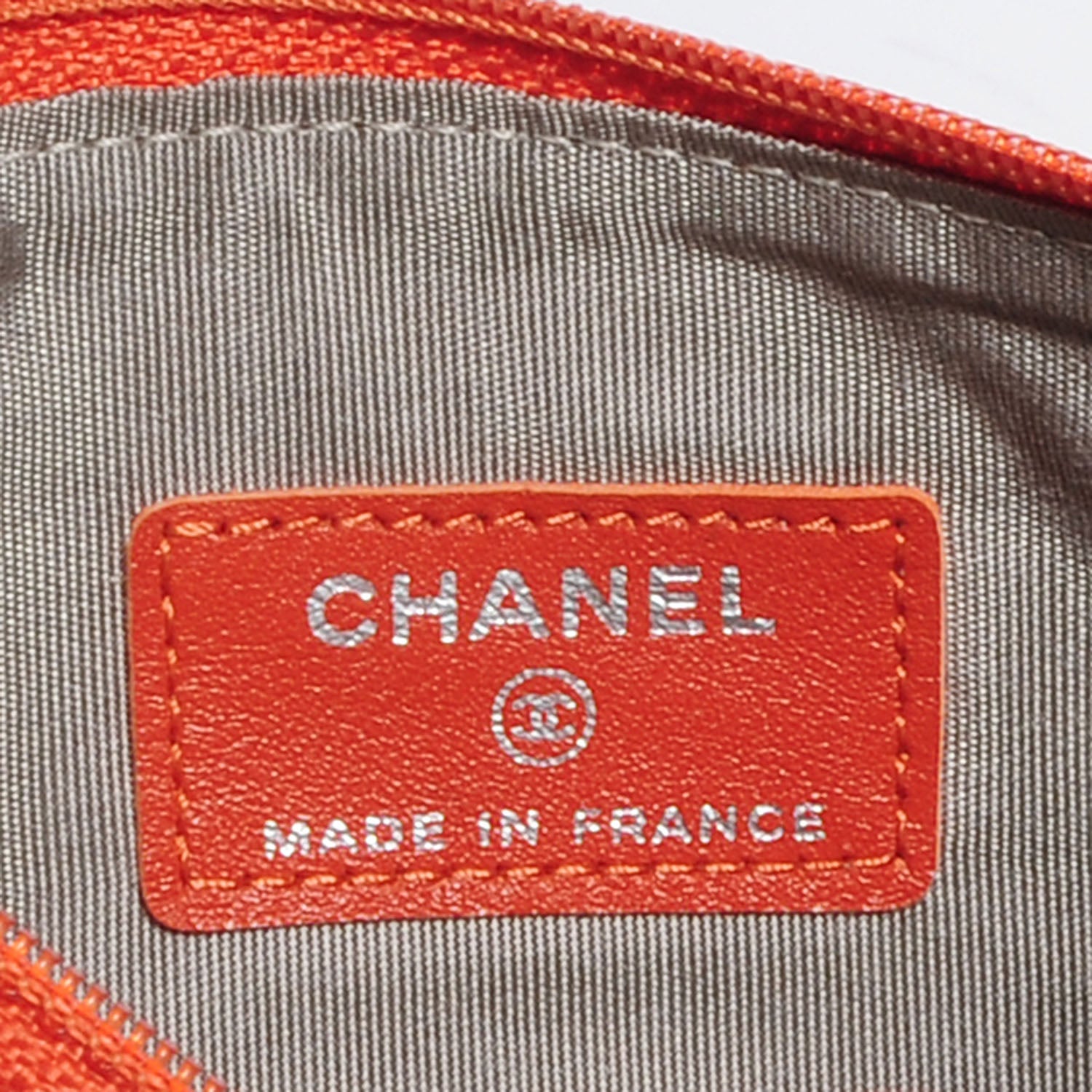Chanel Caviar Key Holder Case Orange 6 of 8