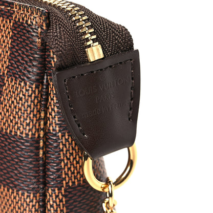 Louis Vuitton Damier Ebene Mini Pochette Accessories 6 of 8