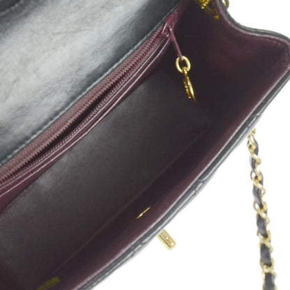 Chanel Lambskin Quilted Mini Flap Black 8 of 13