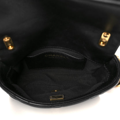 Chanel Lambskin Quilted Mini CC Funky Town Flap Black 5 of 12