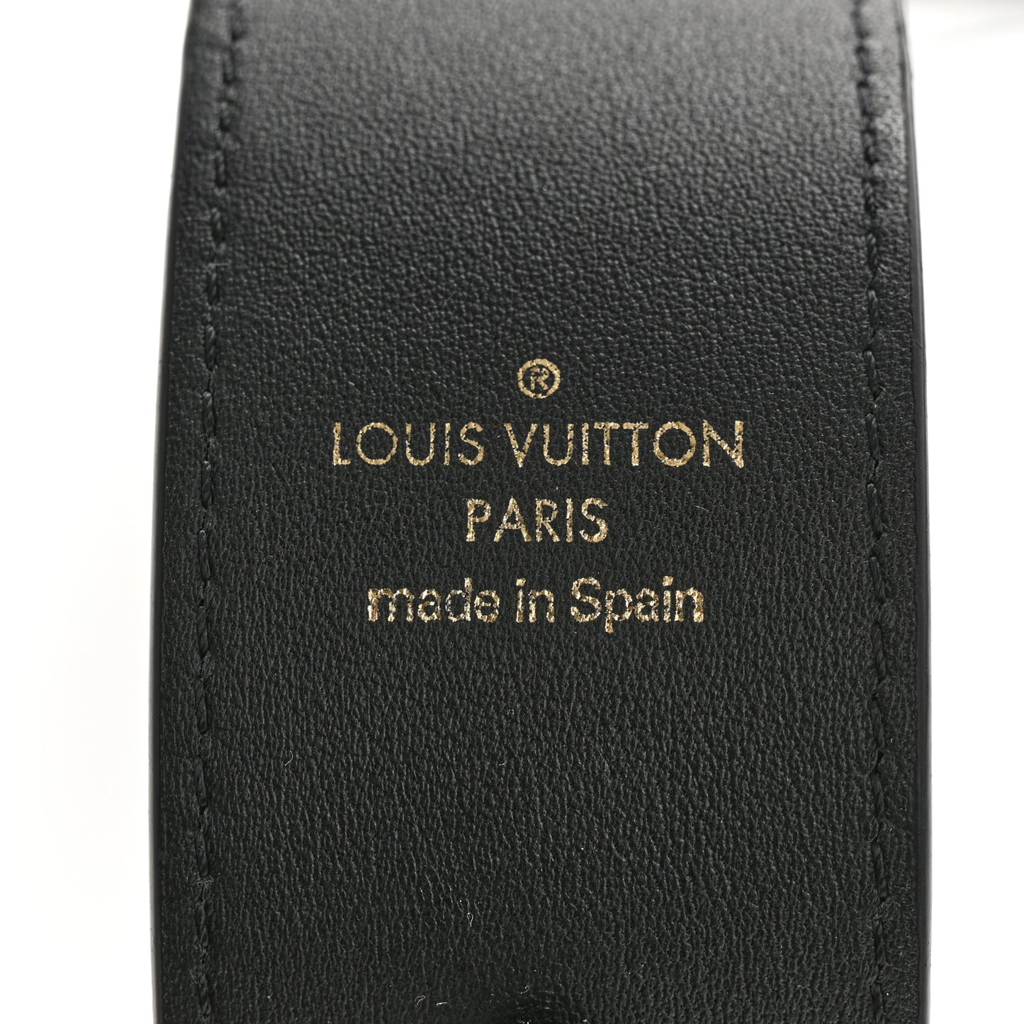 Monogram Bandouliere Shoulder Strap Black