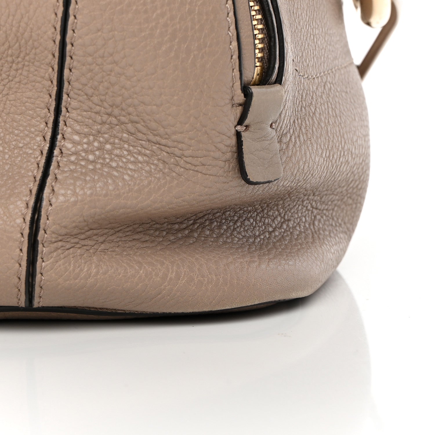 Chloe Suede Calfskin Medium Faye Backpack Motty Grey 17 of 21