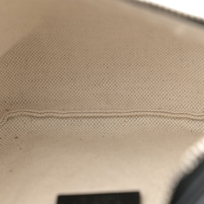 Gucci Calfskin GG Tennis Embossed Belt Bag Black 5 of 12