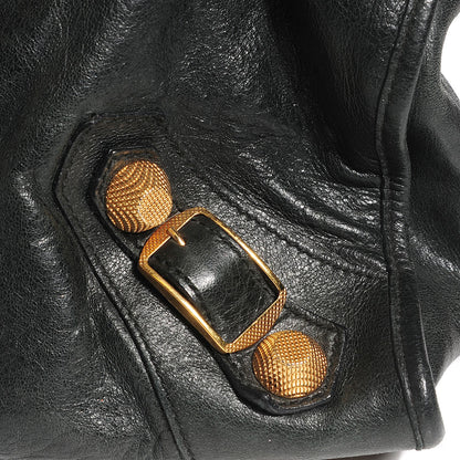 Balenciaga Chevre Giant 21 Gold Hardware Work Dark Night 9 of 14