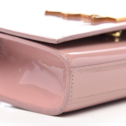 Saint Laurent Patent Small Classic Monogram Kate Satchel Dragee 16 of 18