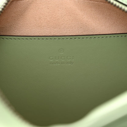 Gucci Calfskin Matelasse Chevron Small GG Marmont Chain Shoulder Bag Salamander Green 6 of 9