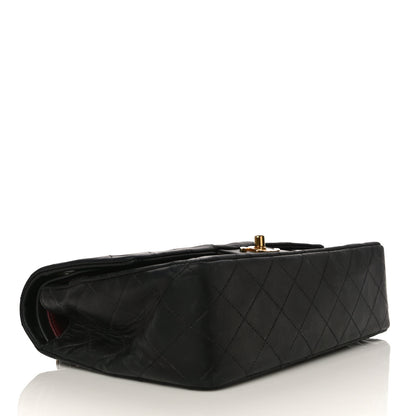 Chanel Lambskin Quilted Medium Double Flap Black 4 of 29