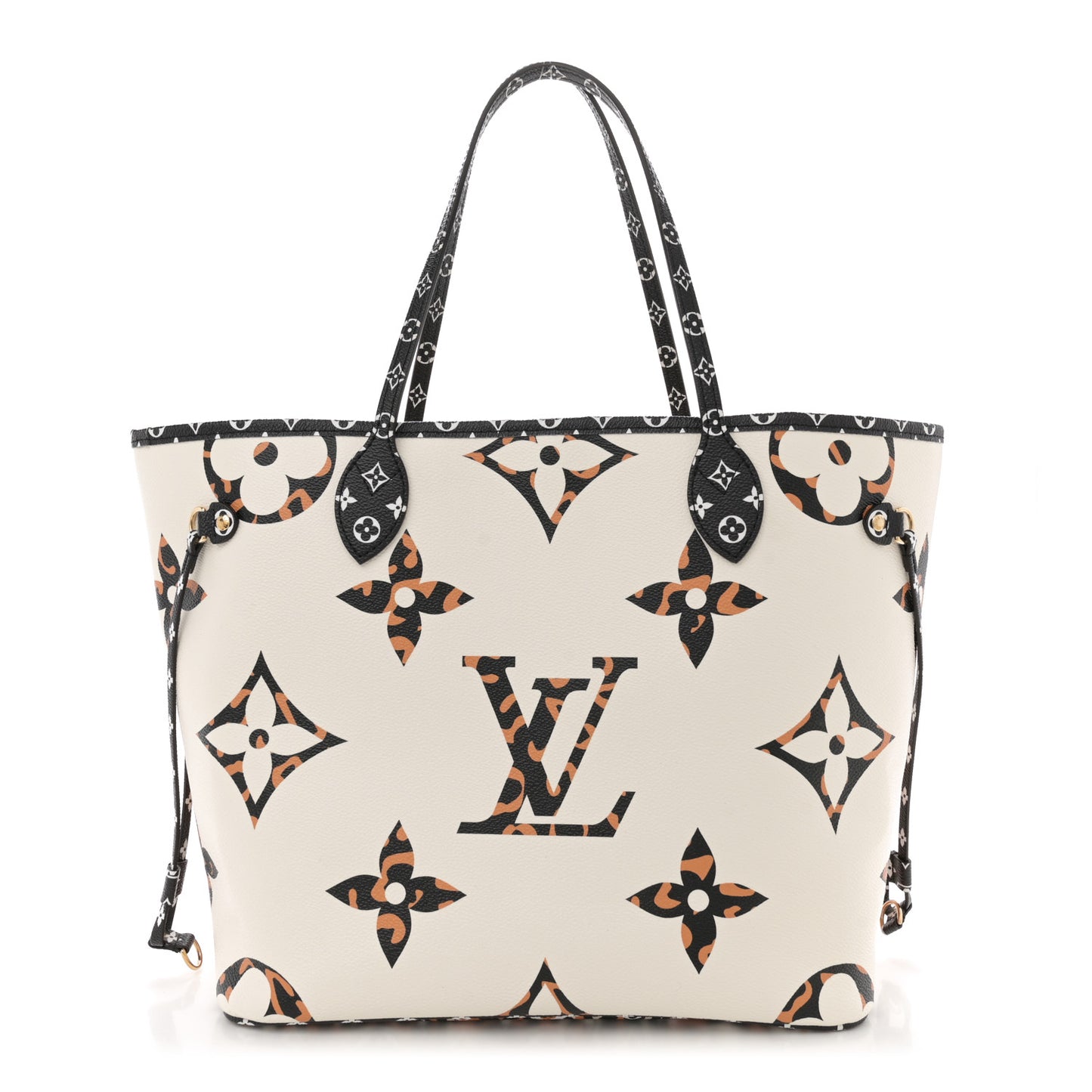 Monogram Giant Jungle Neverfull MM Ivory