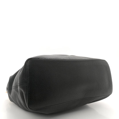 Gucci Pebbled Calfskin Large Soho Hobo Black 4 of 11