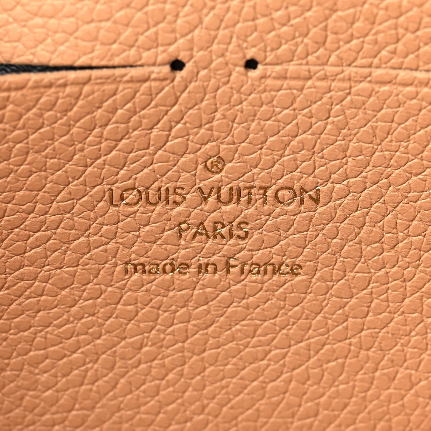Empreinte Monogram Giant Clemence Wallet Arizona Creme