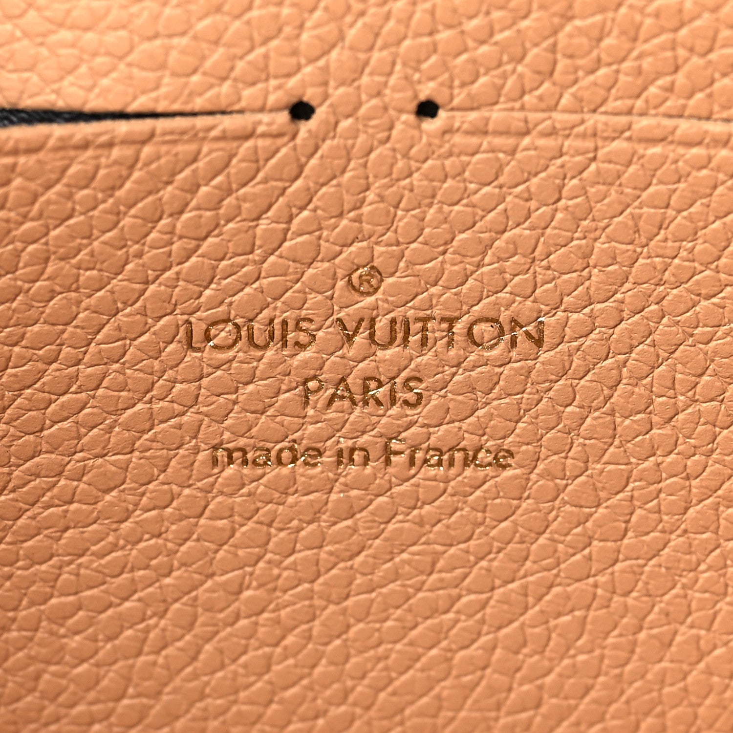 Louis Vuitton Empreinte Monogram Giant Clemence Wallet Arizona Creme 6 of 8