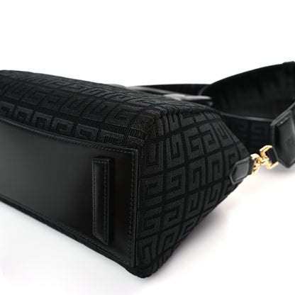 Givenchy Embroidered Canvas Mini Antigona Shoulder Bag Black 9 of 9