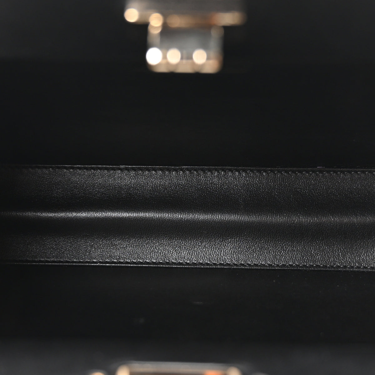 Lambskin Chevron Reissue Quilted Clutch Bag Black
