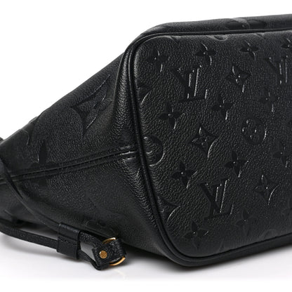 Louis Vuitton Empreinte Monogram Giant Neverfull MM Black 7 of 8