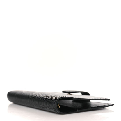 Louis Vuitton Epi Small Ring Agenda Cover Black 4 of 6