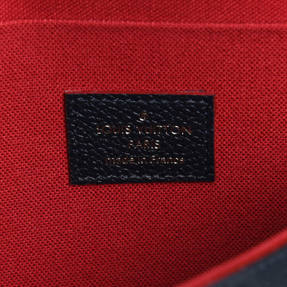 Louis Vuitton Empreinte Pochette Felicie Chain Wallet Marine Rouge 7 of 15