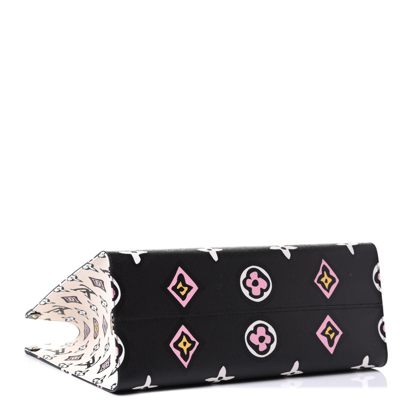 Monogram Giant Wild At Heart Onthego GM Black