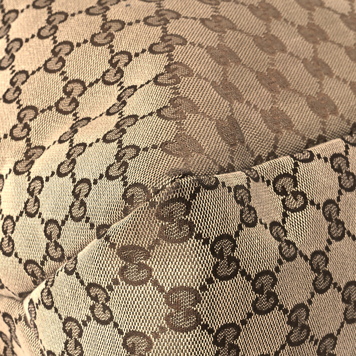 Monogram Large Horsebit Chain Hobo Dark Brown