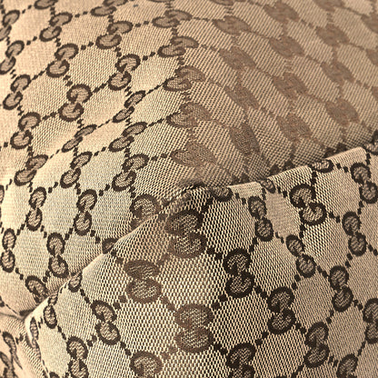 Gucci Monogram Large Horsebit Chain Hobo Dark Brown 9 of 15