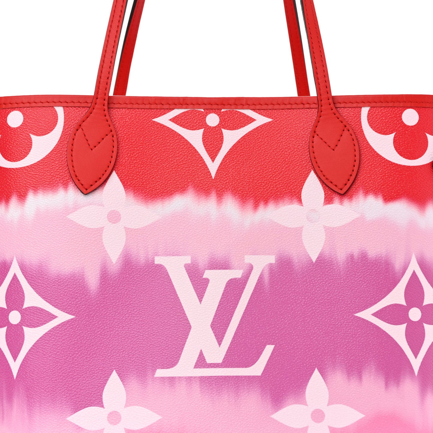 Monogram Escale Neverfull MM Rouge