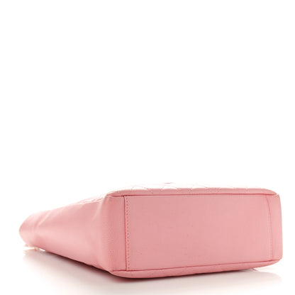 Chanel Caviar Quilted Petit Shopping Tote PST Pink 4 of 14