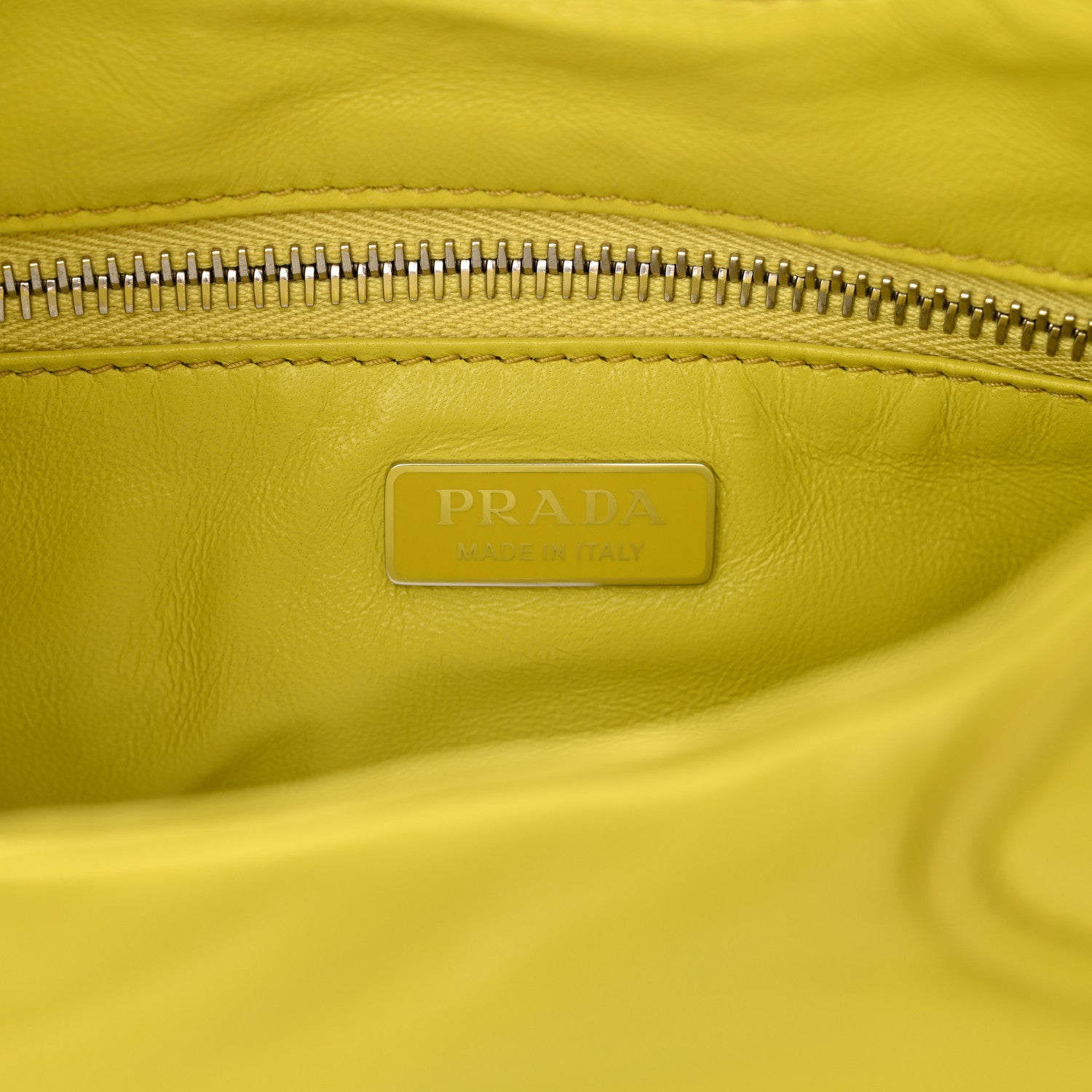 Prada Nappa Soft Padded Re-Edition 2002 Moon Bag Cedro 6 of 10