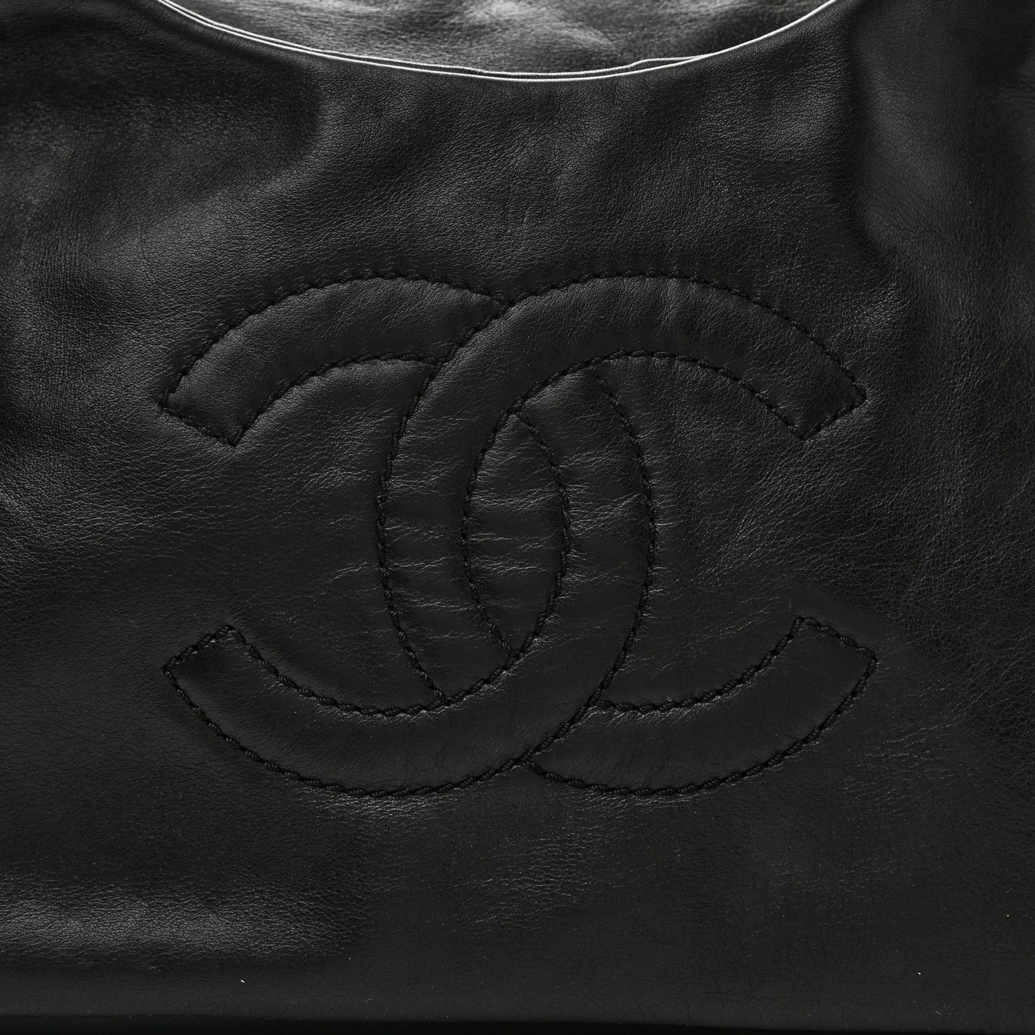 Chanel Calfskin Rodeo Drive Hobo Black 8 of 10