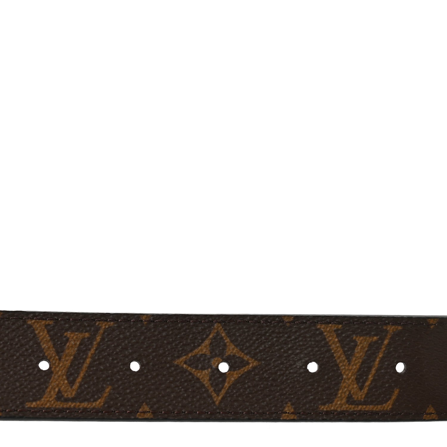 Louis Vuitton Calfskin Monogram 30mm LV Initiales Reversible Belt 85 34 Black 3 of 6