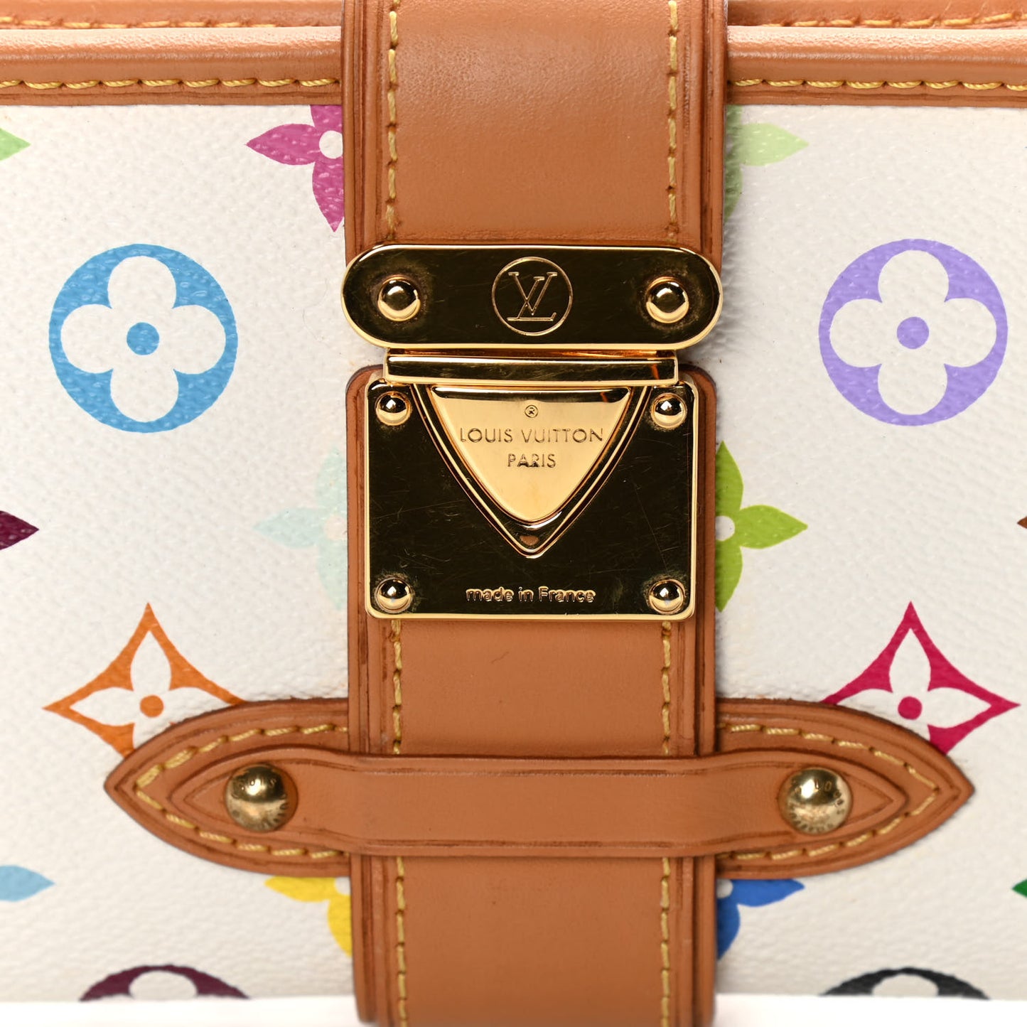 Monogram Multicolor Shirley White