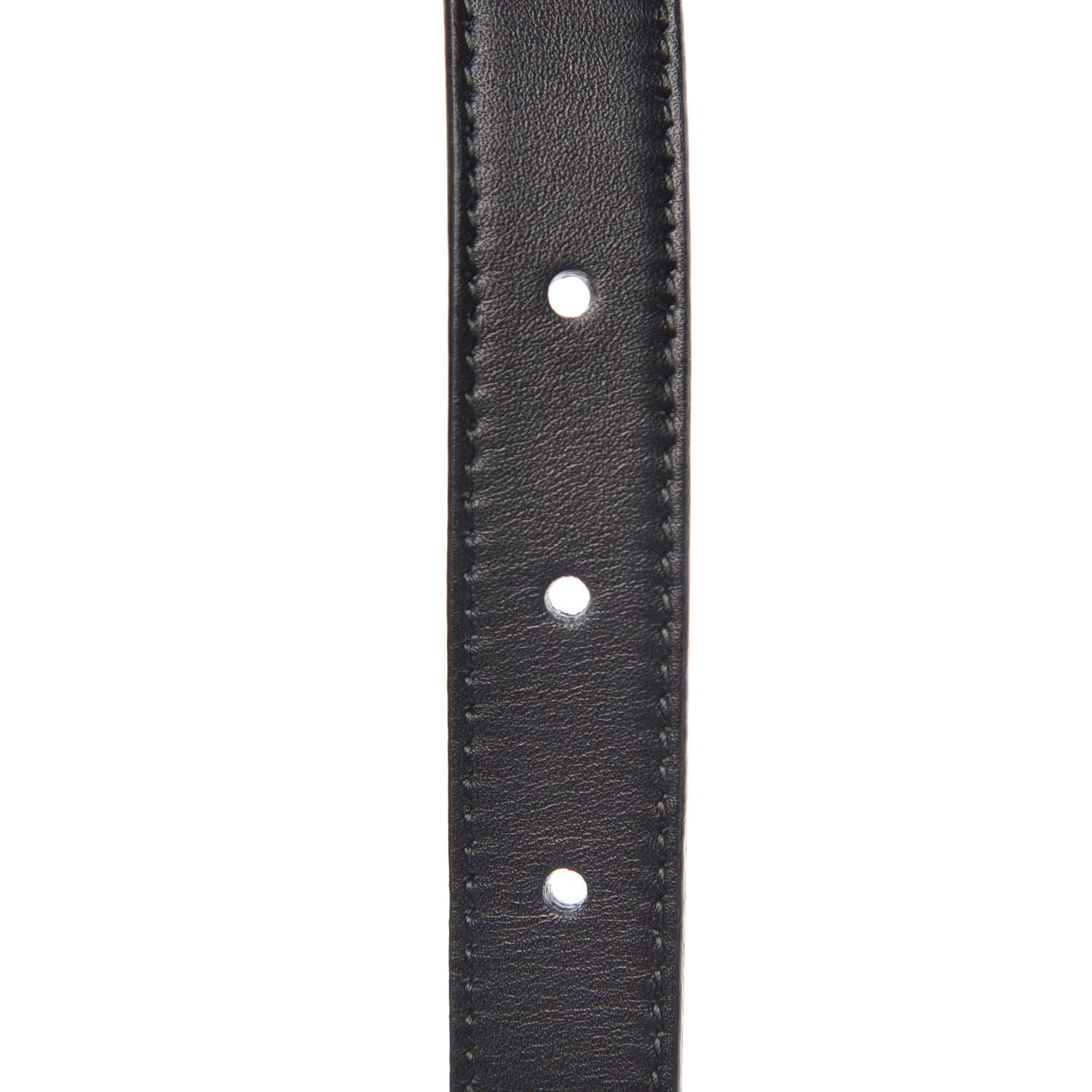 Gucci Calfskin Double G 20mm Belt 85 34 Black 5 of 6
