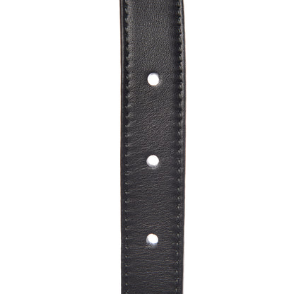 Gucci Calfskin Double G 20mm Belt 85 34 Black 5 of 6