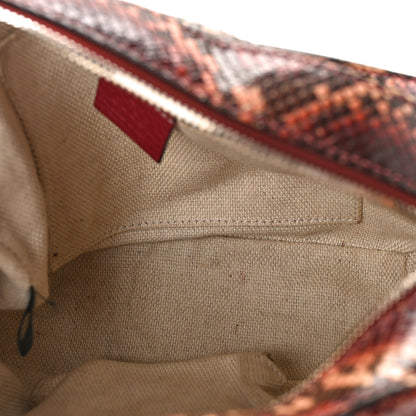 Gucci Snakeskin Small Soho Disco Bag Brown 5 of 14