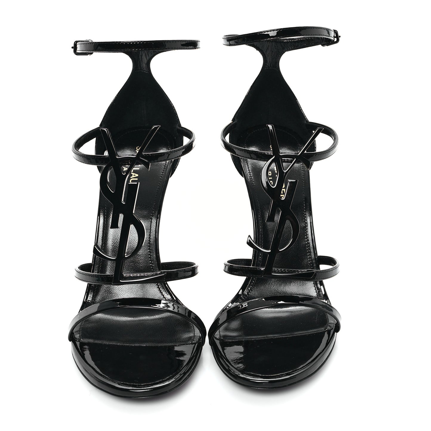 Patent Cassandra 100 Sandals 37.5 Black