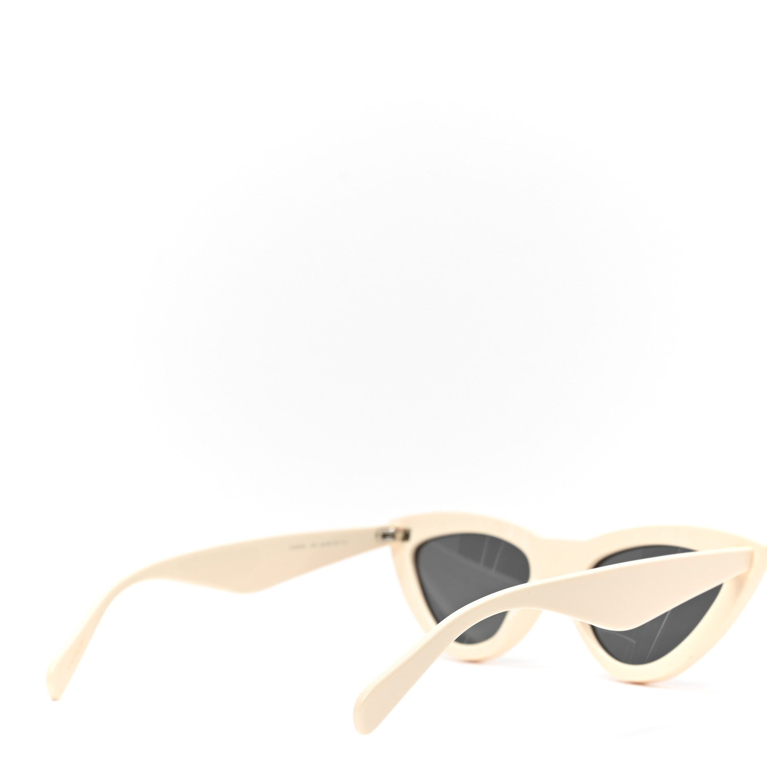 Celine Acetate Cat Eye Sunglasses Ivory 3 of 6