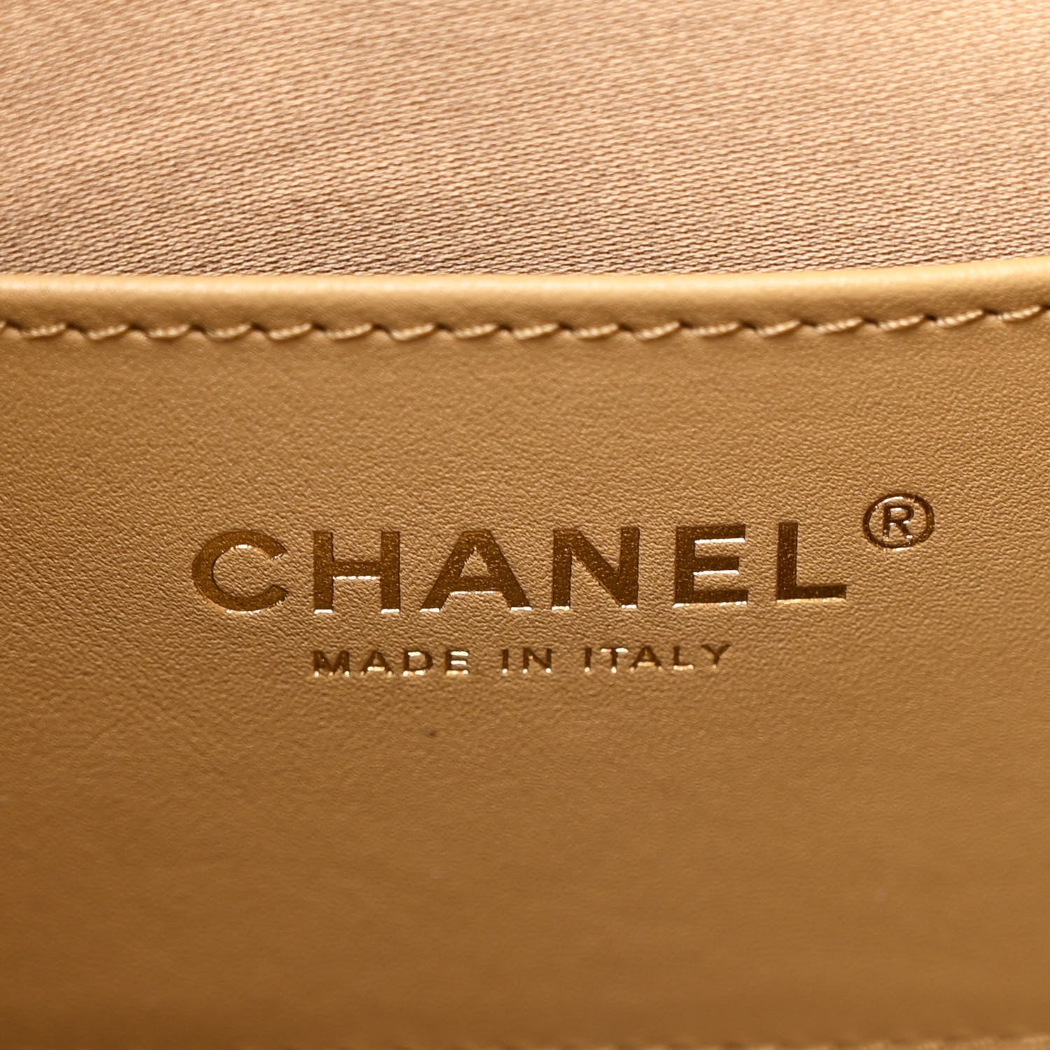 Chanel Caviar Quilted Medium Chanel 25 Handbag Dark Beige 8 of 13