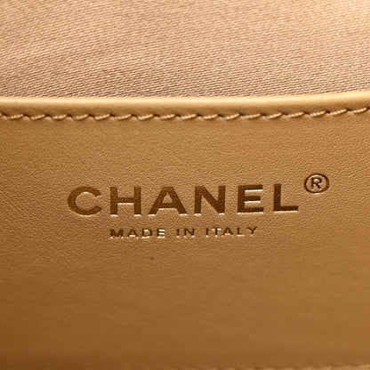 Chanel Caviar Quilted Medium Chanel 25 Handbag Dark Beige 8 of 13