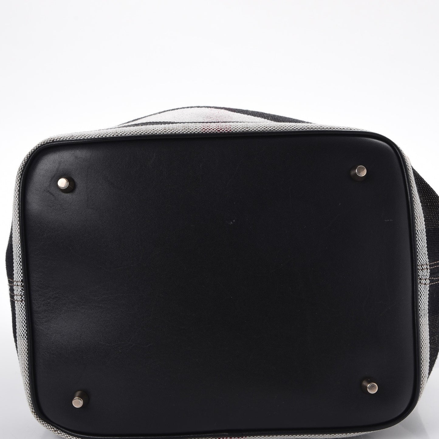 Canvas Mega Check Medium Susanna Hobo Black