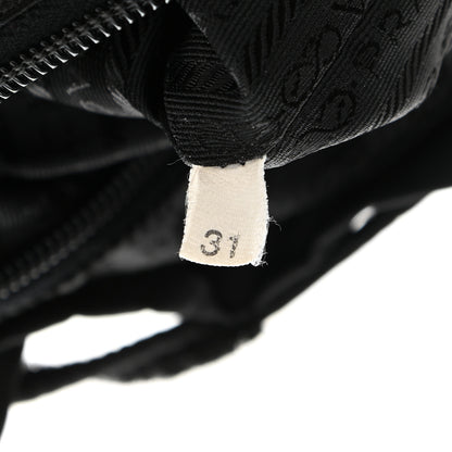 Prada Tessuto Nylon Saffiano Medium Backpack Black 6 of 20