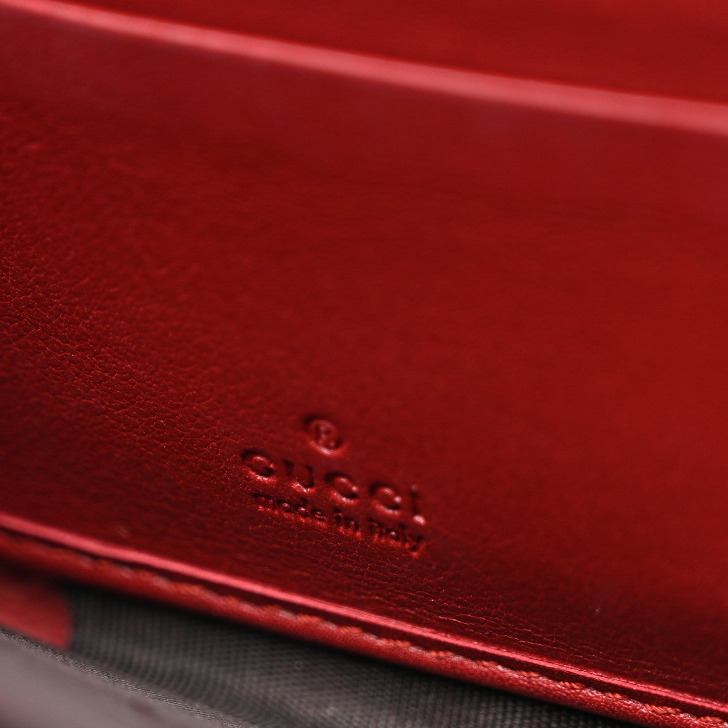Gucci Patent Microguccissima Zip Around Wallet Rose Bed 6 of 7