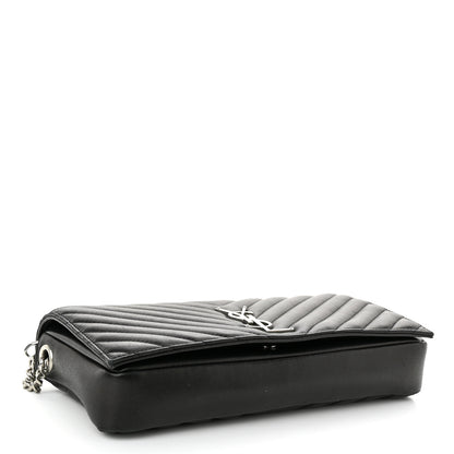 Saint Laurent Lambskin Matelasse Monogram Kate 99 Black 3 of 9