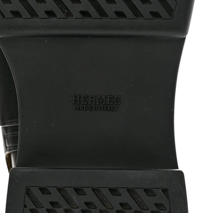 Hermes Calfskin Veo Ankle Boots 41.5 Black 8 of 9