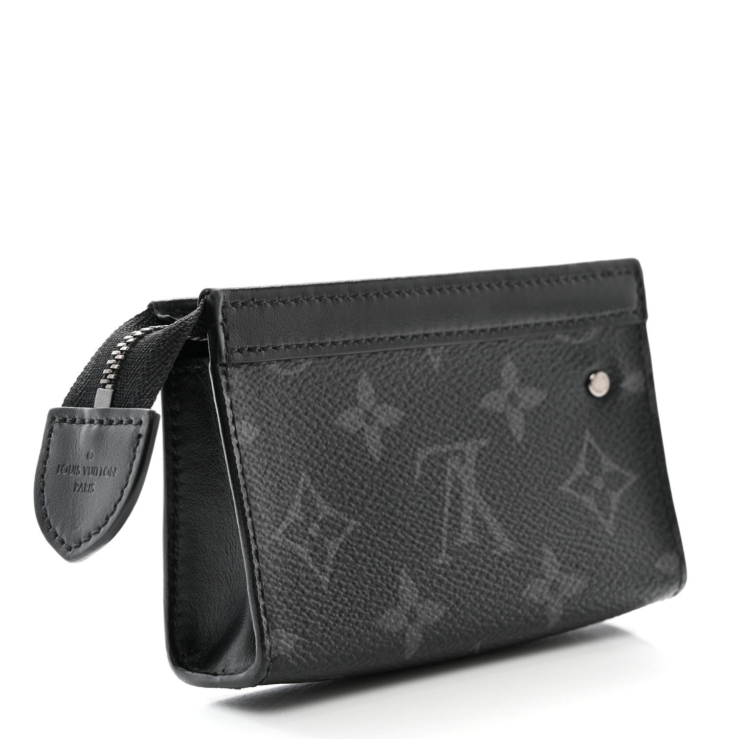 Monogram Eclipse Key Pouch Voyage