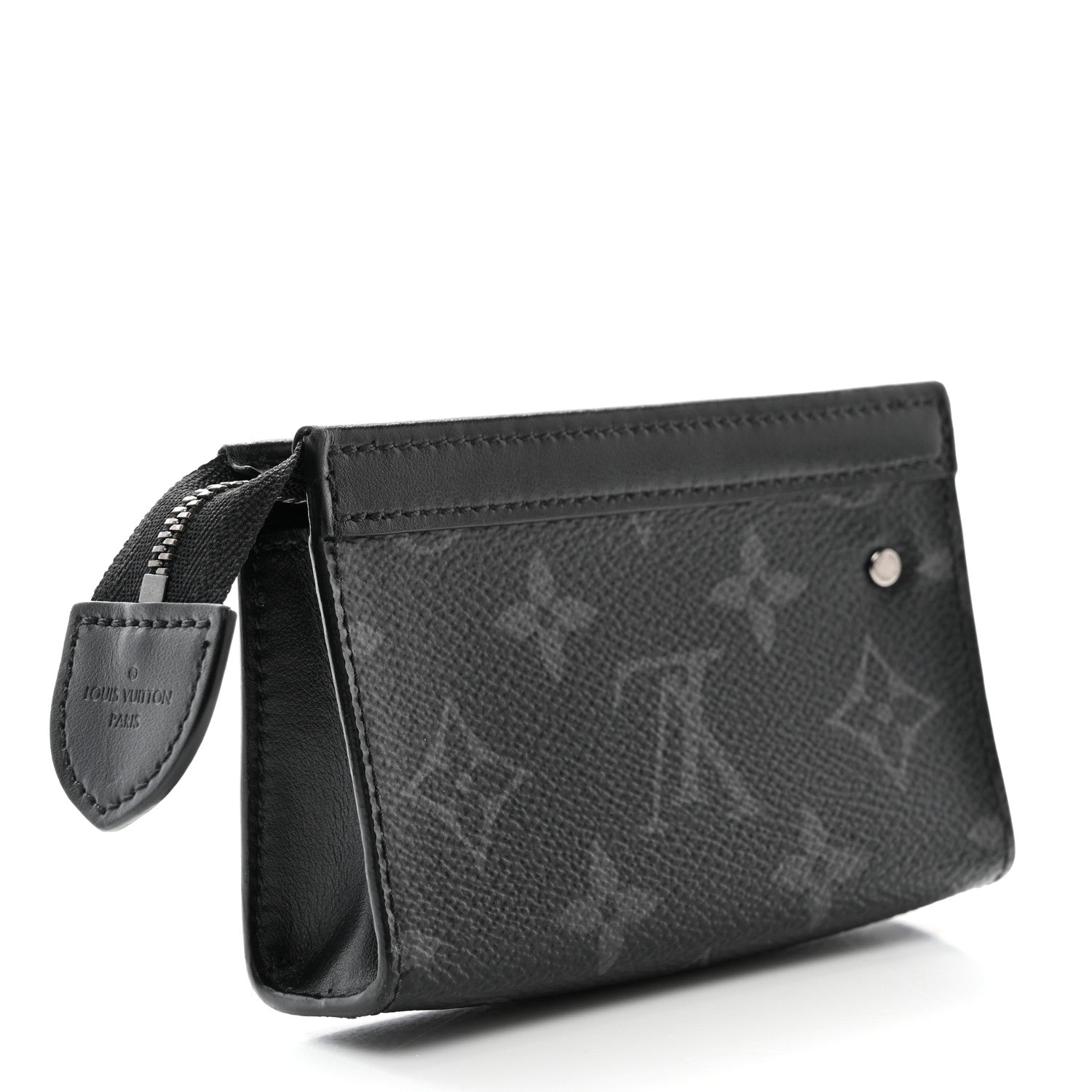 Louis Vuitton Monogram Eclipse Key Pouch Voyage 4 of 6