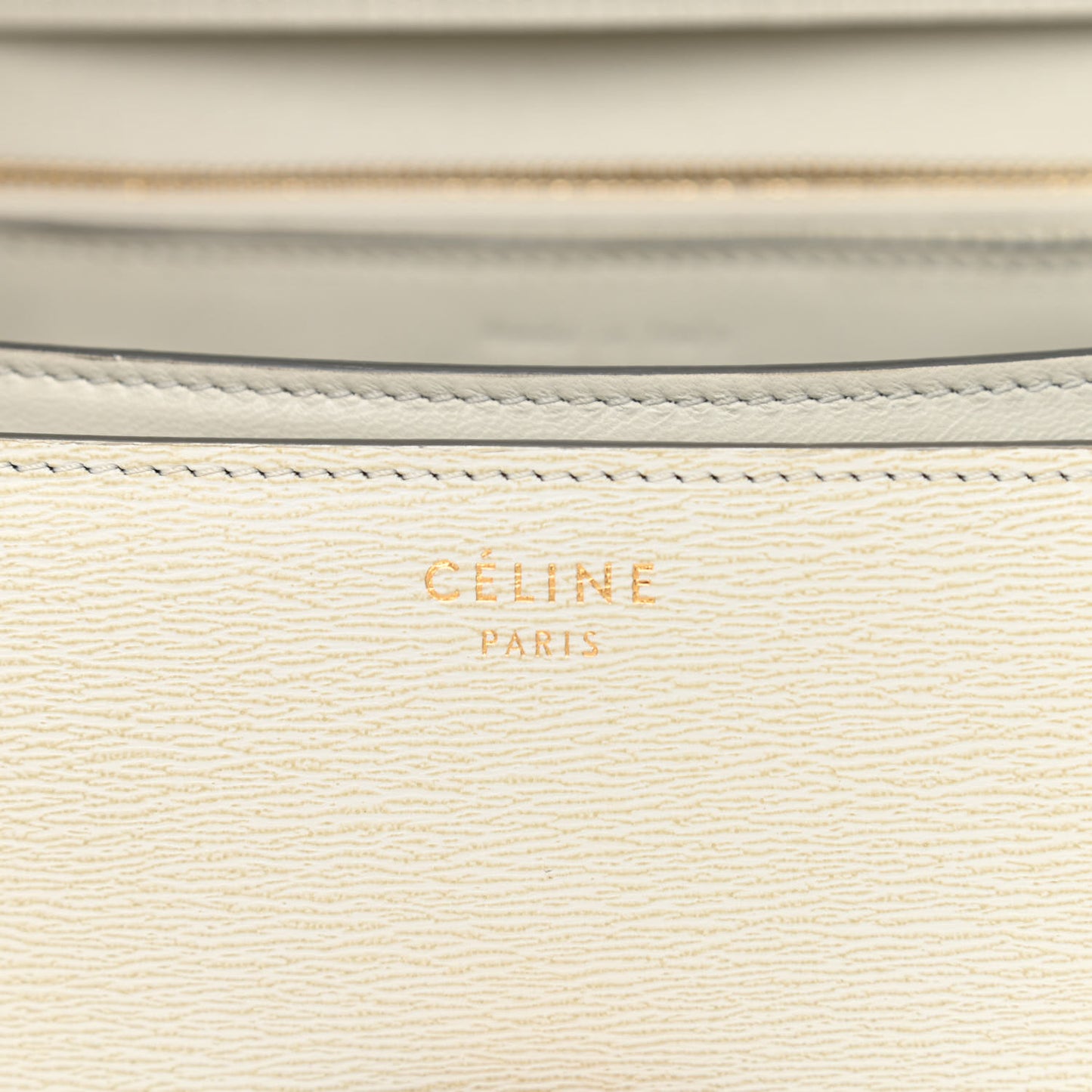 Liege Calfskin Medium Classic Box Flap Bag Pale Grey