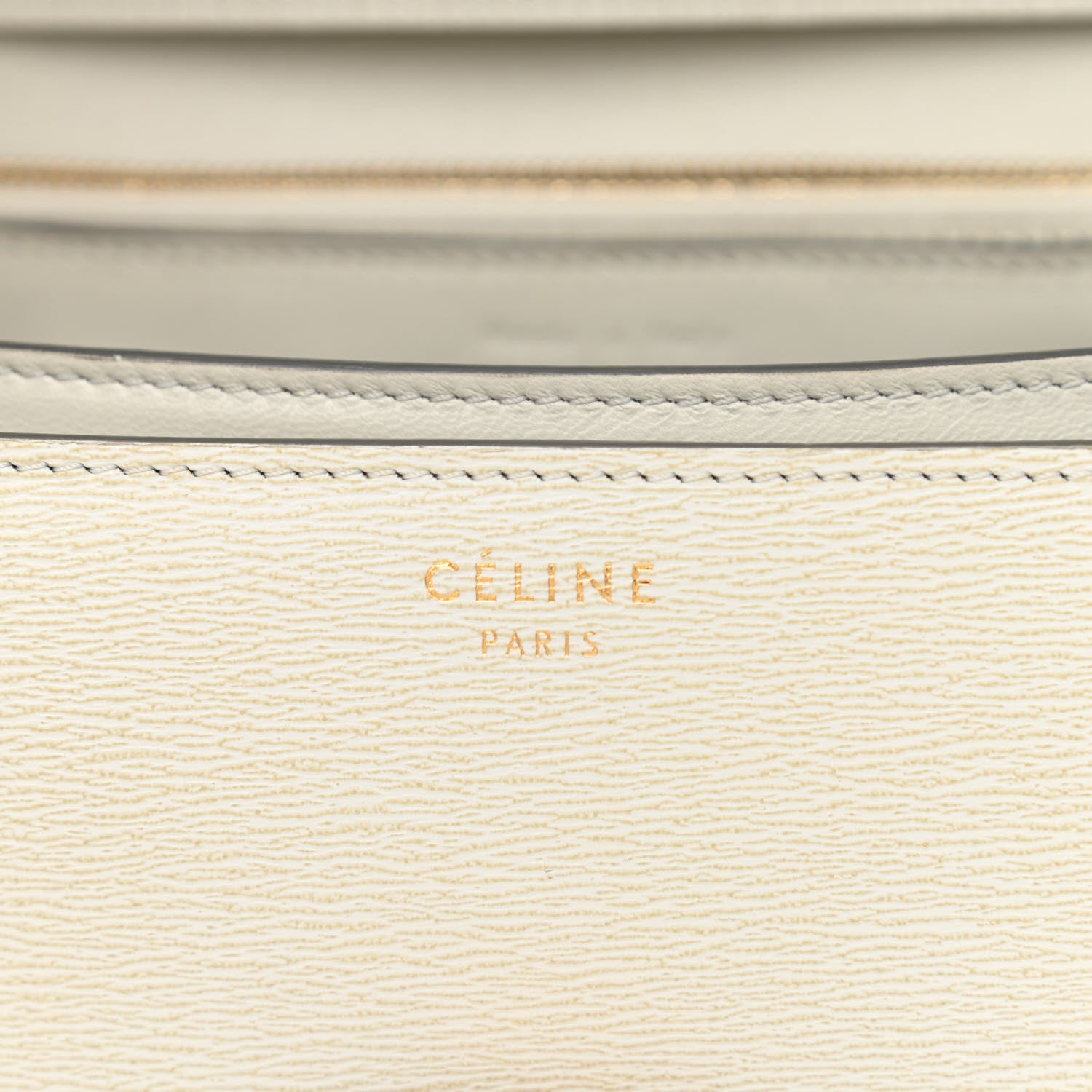 Celine Liege Calfskin Medium Classic Box Flap Bag Pale Grey 5 of 12