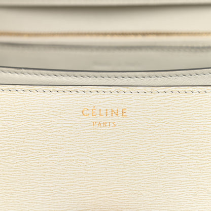 Celine Liege Calfskin Medium Classic Box Flap Bag Pale Grey 5 of 12