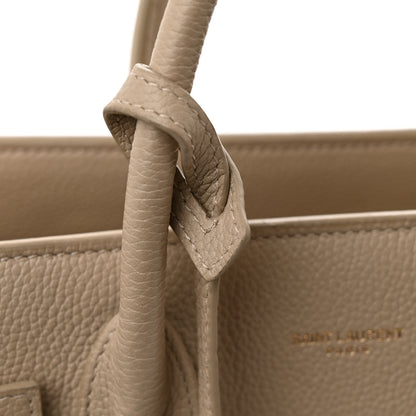 Saint Laurent Grained Calfskin Baby Sac De Jour Souple Sea Salt 13 of 14