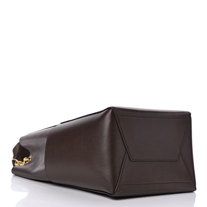Celine Supersoft Calfskin Sangle Bucket Bag Wood 4 of 16